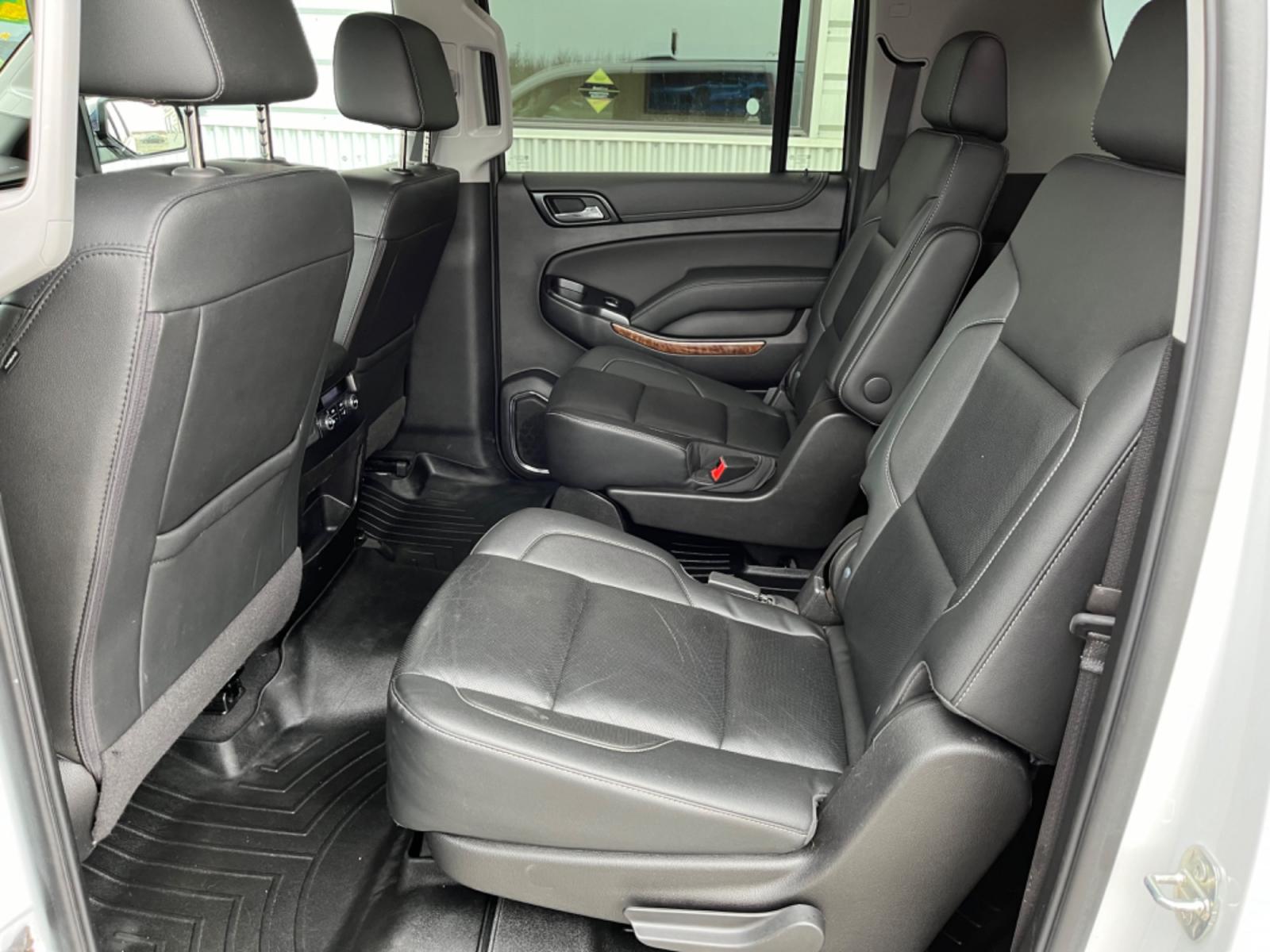 2020 WHITE /black leather CHEVROLET SUBURBAN PREMIER (1GNSKJKC4LR) with an 5.3L engine, Automatic transmission, located at 1960 Industrial Drive, Wasilla, 99654, (907) 274-2277, 61.573475, -149.400146 - Photo #10